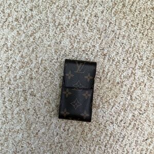 Louis Vuitton Monogram Brown and Tan Case